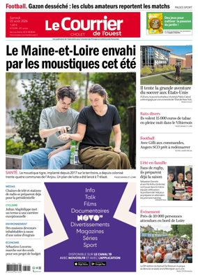 Cover of Le Courrier de l’Ouest (Cholet)