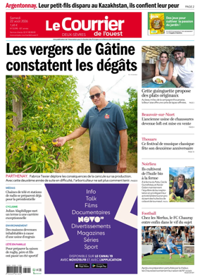 Cover of Le Courrier de l’Ouest (Deux-Sevres)