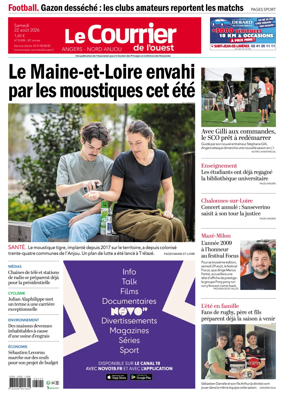 Cover of Le Courrier de l’Ouest (Nord Anjou)