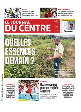 Cover of Le Journal du Centre