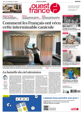 Cover of Ouest France (Manche)