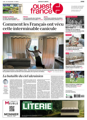 Cover of Ouest France (Orne)