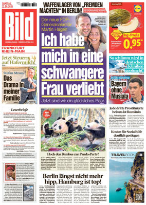 Cover of BILD Frankfurt