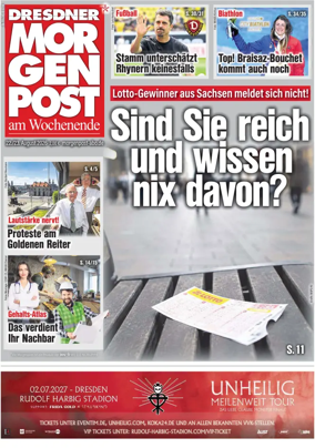 Cover of Dresdner Morgenpost