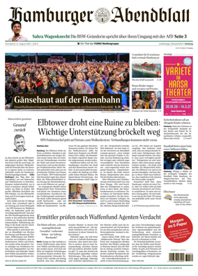 Cover of Hamburger Abendblatt (Harburg)