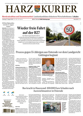 Cover of Harz Kurier