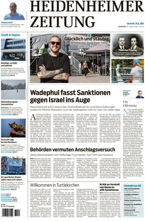 Cover of Heidenheimer Zeitung