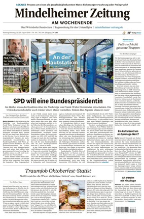 Cover of Mindelheimer Zeitung