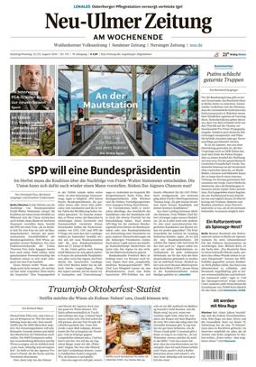 Cover of Neu-Ulmer Zeitung