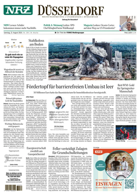Cover of Neue Rhein Zeitung (Dusseldorf)