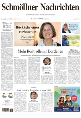 Cover of Ostthuringer Zeitung (Schmolln)