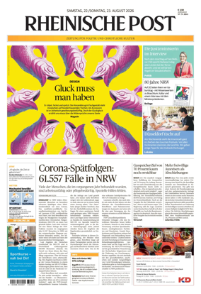 Cover of Rheinische Post – Dusseldorf Stadt