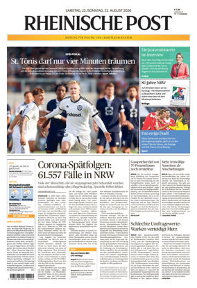 Cover of Rheinische Post Krefeld Kempen