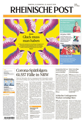 Cover of Rheinische Post - Wesel/Dinslaken