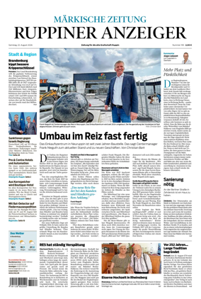 Cover of Ruppiner Anzeiger