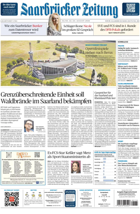 Cover of Saarbruecker Zeitung