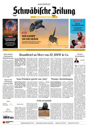 Cover of Schwabische Zeitung (Alb-Donau)