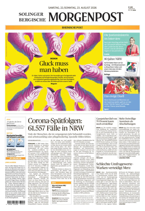 Cover of Solinger Bergische Morgenpost/Remscheid
