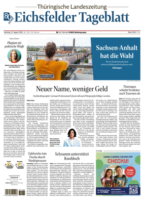 Cover of Thuringische Landeszeitung (Eichsfeld)