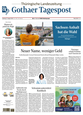 Cover of Thuringische Landeszeitung (Gotha)