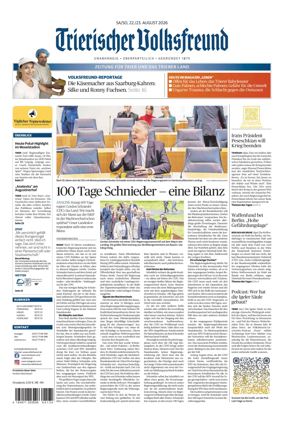 Cover of Trierischer Volksfreund