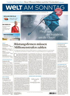 Cover of Welt am Sonntag