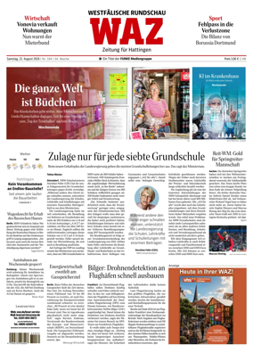Cover of Westdeutsche Allgemeine Zeitung (Hattingen)