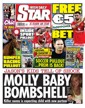 Cover of Irish Daily Star