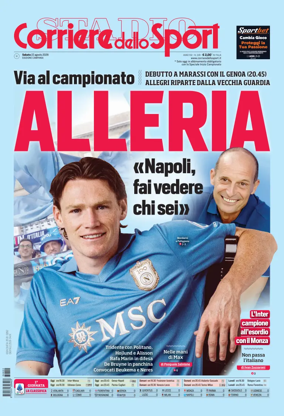 Cover of Corriere dello Sport (Campania)
