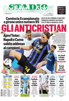 Cover of Corriere dello Sport Stadio (Nazionale)