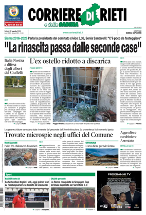 Cover of Corriere di Rieti