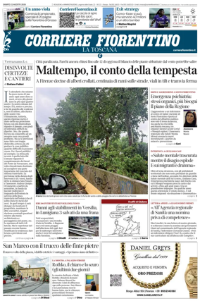 Cover of Corriere Fiorentino