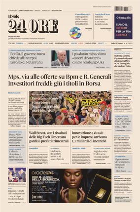 Cover of Il Sole 24 Ore