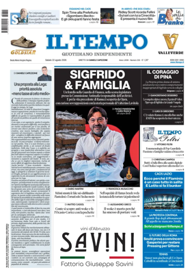 Cover of Il Tempo (Nazionale)