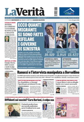 Cover of La Verita (Italia)