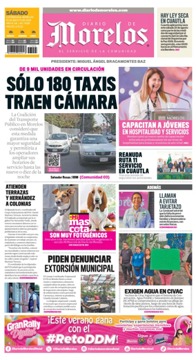 Cover of Diario de Morelos