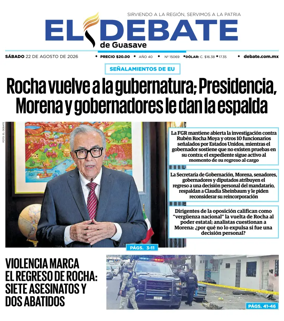 Cover of El Debate de Guasave