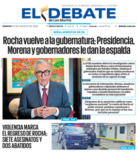 Cover of El Debate de Los Mochis