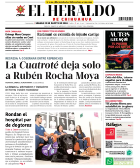 Cover of El Heraldo de Chihuahua
