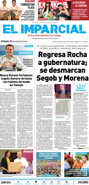 Cover of El Imparcial