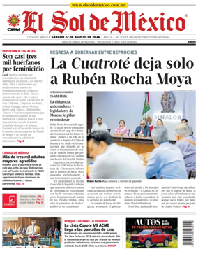 Cover of El Sol de Mexico