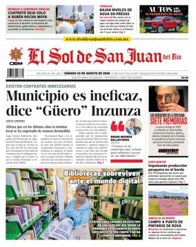 Cover of El Sol de San Juan del Rio