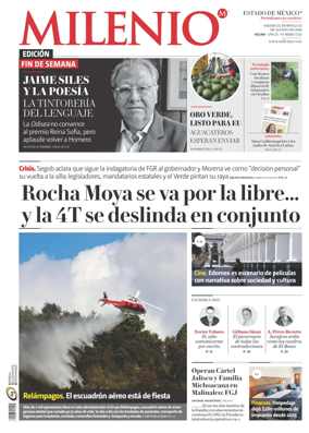 Cover of Milenio Edo de Mexico