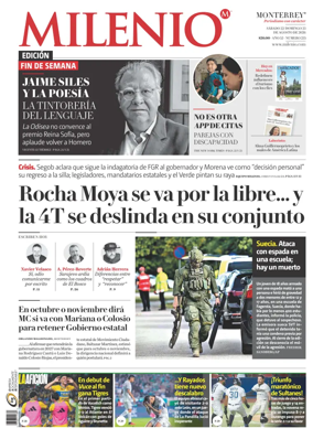 Cover of Milenio Monterrey