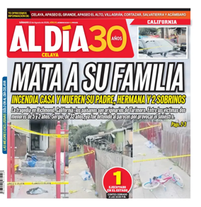 Cover of Periodico Al Dia (Celaya)
