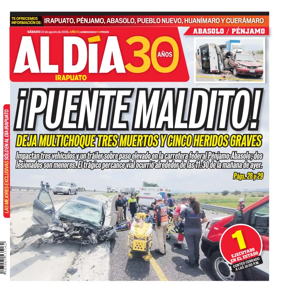 Cover of Periodico Al Dia (Irapuato)