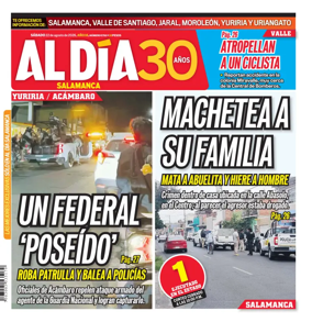 Cover of Periodico Al Dia (Salamanca)