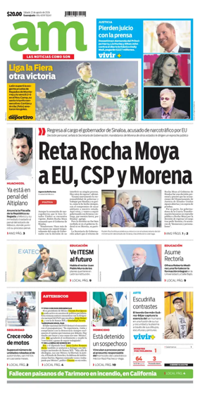 Cover of Periodico AM (Leon)