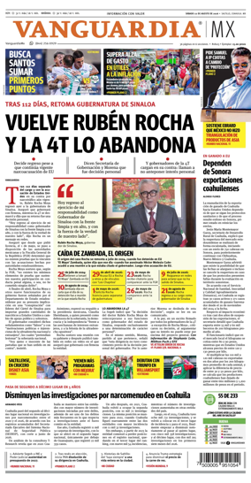 Cover of Vanguardia