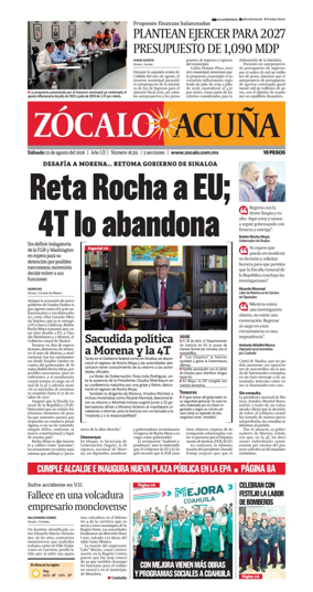 Cover of Zocalo Acuna